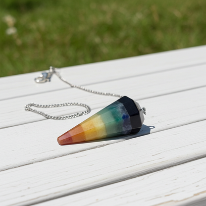 PÉNDULO SIETE CHAKRAS